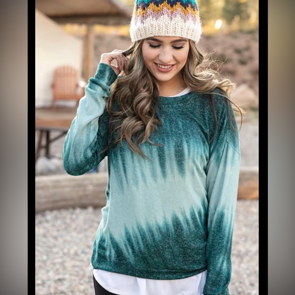 Tie-dye sweater